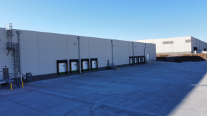 Exterior of warehouse in El Paso Texas